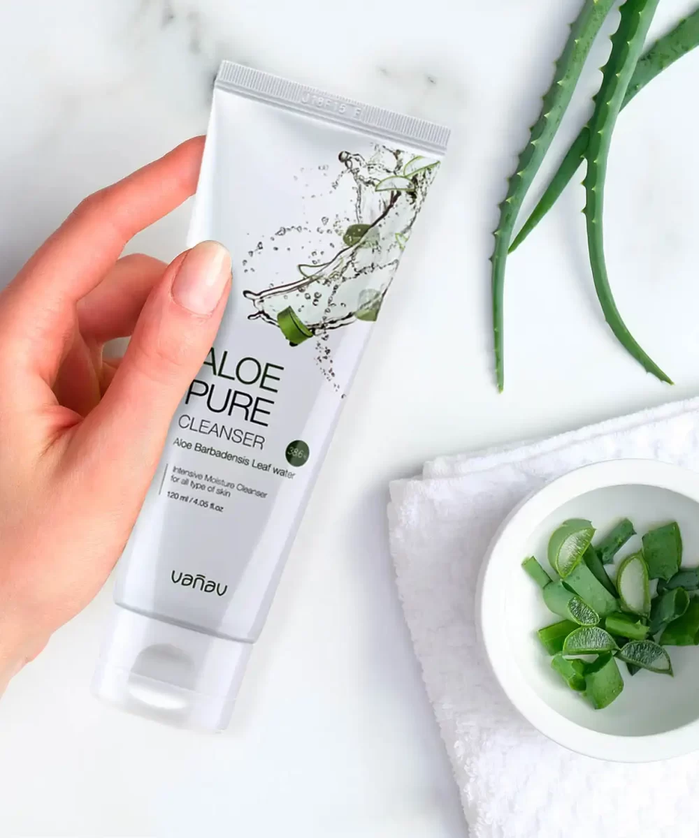 VANAV Aloe Pure Cleanser - skin care products uae